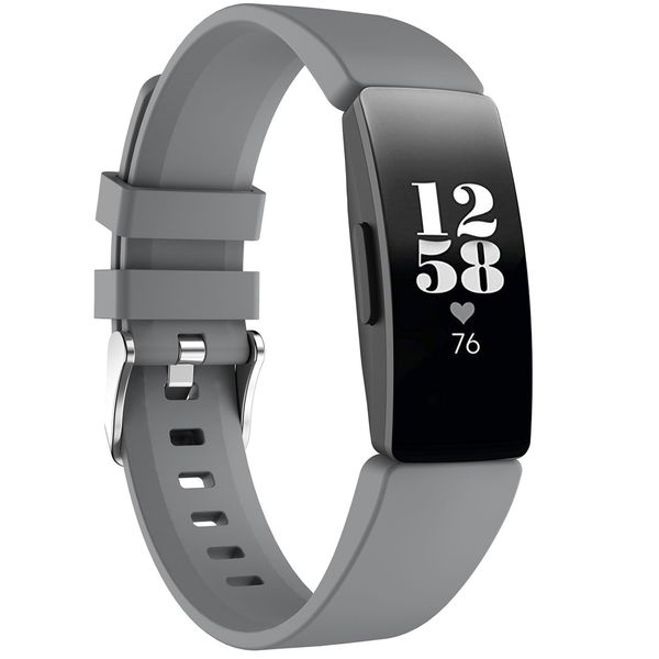 imoshion Bracelet silicone Fitbit Inspire - Gris