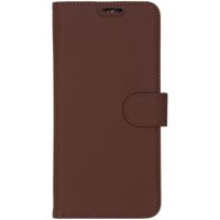 Accezz Étui de téléphone portefeuille Wallet Oppo A16(s) / A54s - Brun foncé