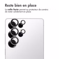 imoshion Lot de 2 protections d'objectif de caméra Samsung Galaxy S25 Ultra - Titanium Whitesilver