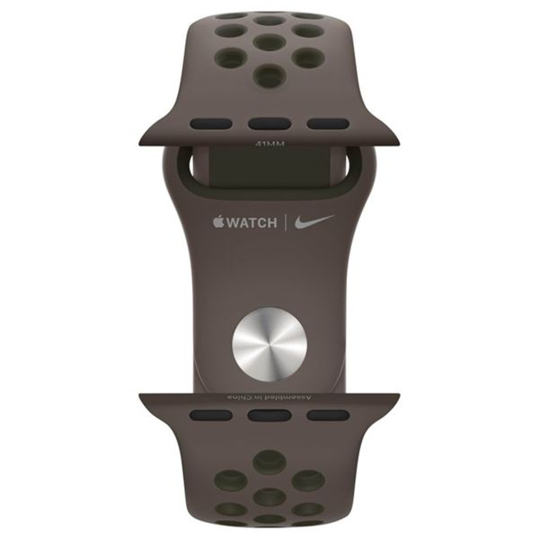 Apple Bracelet Nike Sport Apple Watch Series 1 t/m 9 / SE (38/40/41 mm) | Series 10 / 11 (42 mm) - Cargo Khaki