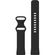 imoshion Bracelet silicone le Fitbit Versa 4 / 3 / Sense (2) - Noir