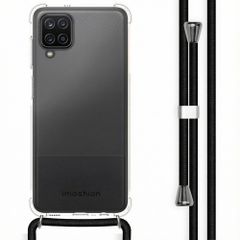 imoshion Coque avec dragonne Samsung Galaxy A12 - Noir
