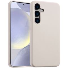 Accezz Coque Liquid Silicone avec MagSafe Samsung Galaxy S24 - Stone