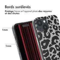 imoshion Coque Design Apple iPhone 15 - Leopard Transparent
