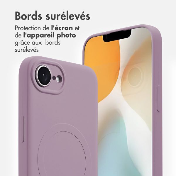 imoshion Coque Couleur avec MagSafe Apple iPhone 16e - Violet