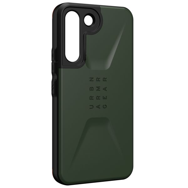 UAG Coque Civilian Samsung Galaxy S22 - Olive