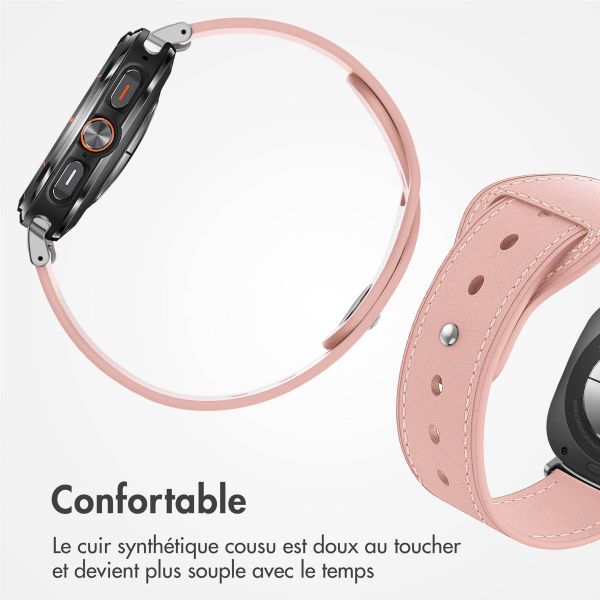 imoshion Bracelet en cuir Samsung Galaxy Watch Ultra - Rose