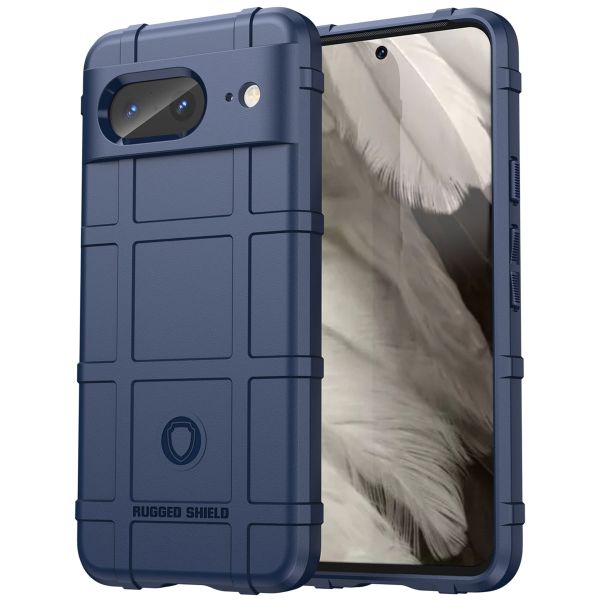 imoshion Coque Arrière Rugged Shield Google Pixel 8 - Bleu foncé