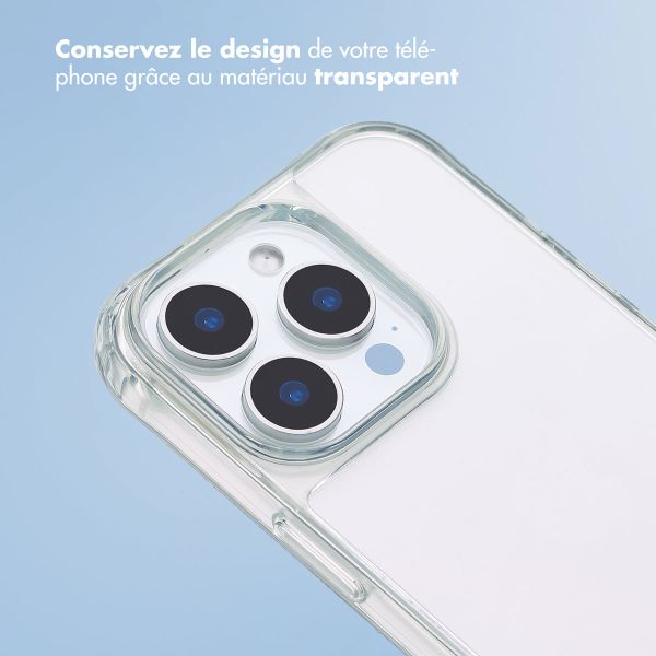 imoshion Coque avec dragonne + bracelet Apple iPhone 16 Pro Max - Perles Cœurs