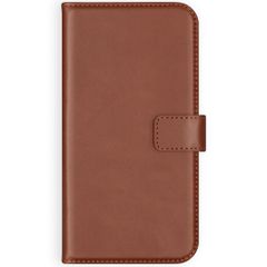 Selencia Étui portefeuille en cuir véritable Apple iPhone 11 Pro - Marron clair