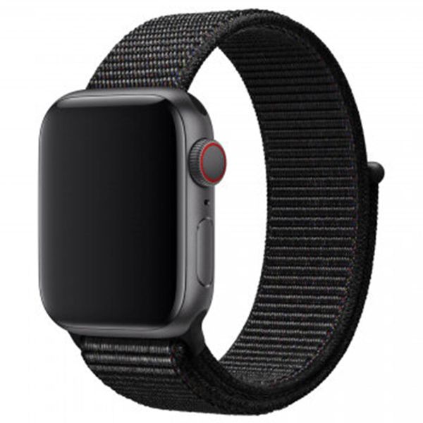 Apple Sport Loop bracelet Apple Watch Series 1-9 / SE - 38/40/41 mm / Series 10 - 42 mm - Black