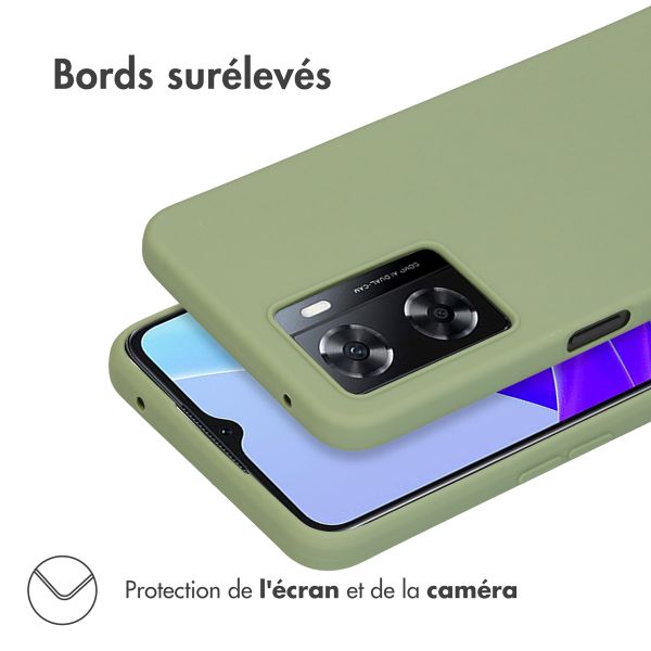 imoshion Coque Couleur Oppo A57(s) - Olive Green