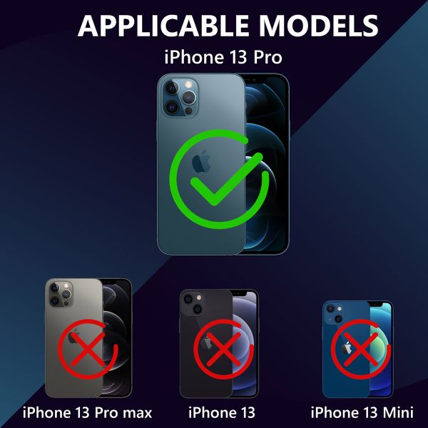 Redpepper Coque imperméable Dot Plus Apple iPhone 13 Pro - Noir