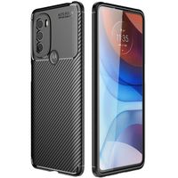 imoshion Coque silicone Carbon Motorola Moto G31 - Noir