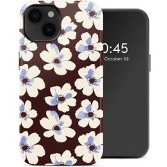 Selencia Coque arrière Vivid avec MagSafe Apple iPhone 14 - Choco Flower Pop