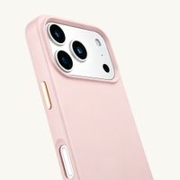 Selencia Coque arrière Rivièra avec MagSafe avec crochets amovibles Apple iPhone 17 Pro - Sorbet Pink