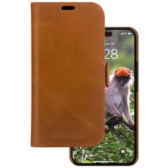 dbramante1928 Étui de téléphone portefeuille Lynge Apple iPhone 15 Pro - Tan