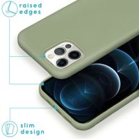 imoshion Coque Couleur iPhone 12 (Pro) - Olive Green