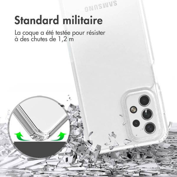 Accezz Coque Xtreme Impact Samsung Galaxy A23 (5G) - Transparent