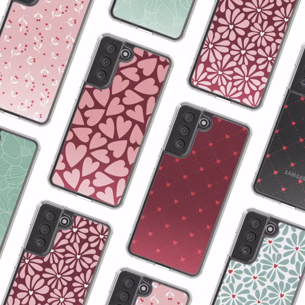 imoshion Coque Design Samsung Galaxy S21 FE - Hearty Blush