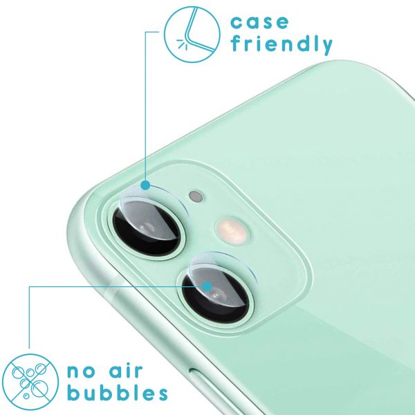 imoshion 3-Pack de protection d'écran + Protection en verre Appareil photo Apple iPhone 11