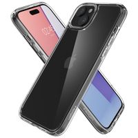 Spigen Coque Ultra Hybrid iPhone 15 - Crystal Clear