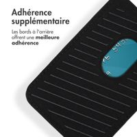 Accezz Porte-cartes en cuir - Compatible avec MagSafe et Qi2 - Onyx Black