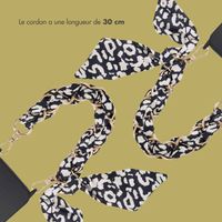 Selencia Bracelet de luxe avec écharpe - Noir