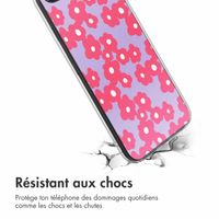 imoshion Coque design pour iPhone SE (2022 / 2020) / 8 / 7 - Dusty Rose Blossoms