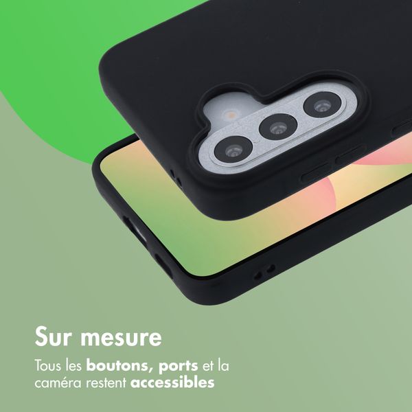 imoshion Coque Couleur Samsung Galaxy A57 (5G) - Noir
