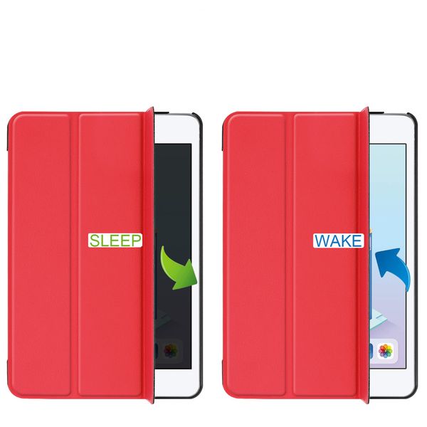 imoshion Coque tablette Trifold iPad Mini 5 (2019) / Mini 4 (2015) - Rouge