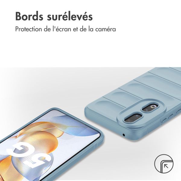 imoshion Coque arrière EasyGrip Honor 90 - Bleu clair