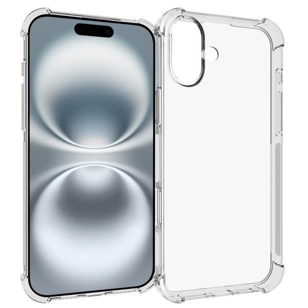 imoshion Coque antichoc iPhone 16 - Transparent