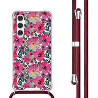 imoshion Coque Design avec cordon Samsung Galaxy A54 (5G) - Flower Water