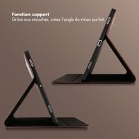 Selencia Coque tablette Riva Samsung Galaxy Tab S11 - Mocha Brown