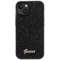 Guess Coque arrière Disco Script iPhone 15 - Noir