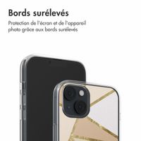 imoshion Coque design pour iPhone 14 - Graphic Beige