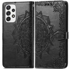 imoshion Etui de télephone Mandala Samsung Galaxy A53 - Noir