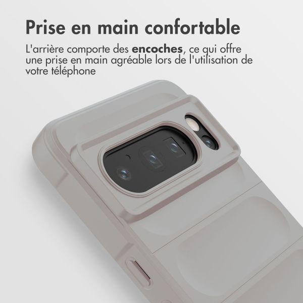 imoshion EasyGrip Backcover Google Pixel 8 Pro - Gris