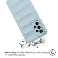 imoshion Coque arrière EasyGrip Samsung Galaxy A23 (5G) - Bleu clair