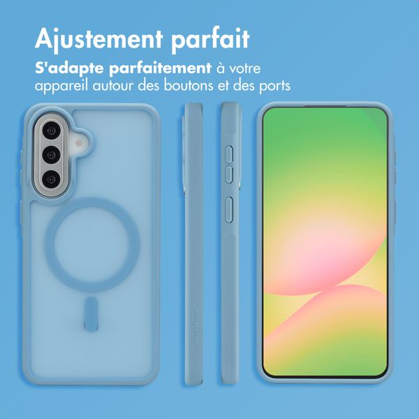 imoshion Coque Color Guard avec MagSafe Samsung Galaxy A57 (5G) - Bleu clair
