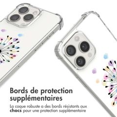 imoshion Coque Design avec cordon Apple iPhone 15 Pro - Sandstone Dandelion