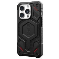 UAG Coque arrière Monarch Pro Apple iPhone 15 Pro - Kevlar Black
