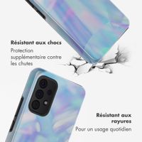 Selencia Coque arrière Vivid Samsung Galaxy A53 - Holographic Blue Dream