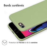 imoshion Coque Couleur iPhone SE (2022 / 2020) / 8 / 7 - Olive Green