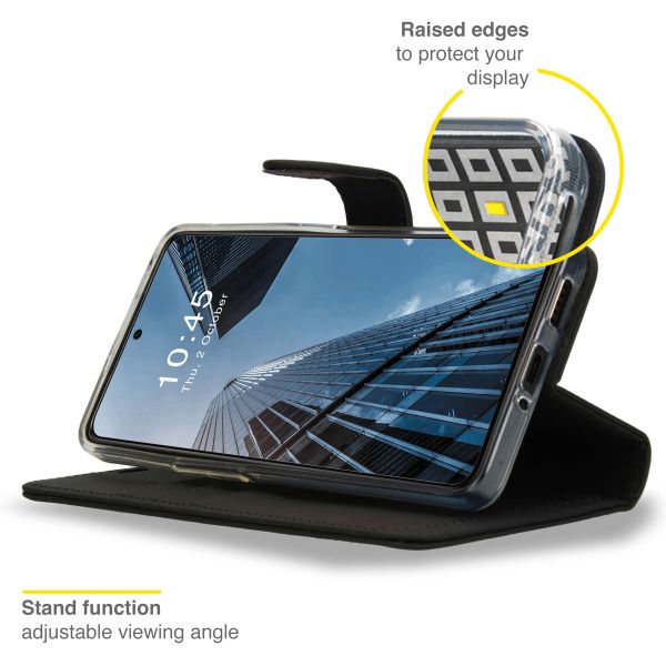 Accezz Étui de télephone Wallet Oppo Reno 8 Pro 5G - Noir