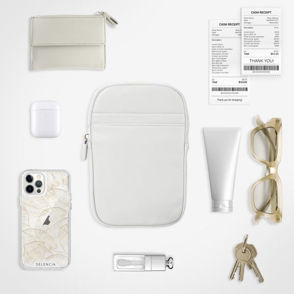 Selencia Sac téléphone Sports - Beige