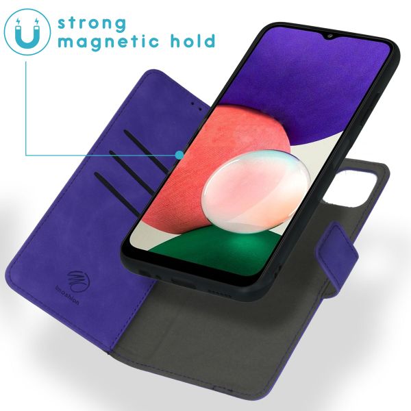 imoshion Etui de téléphone 2-en-1 amovible Galaxy A22 (5G) - Violet