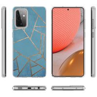 imoshion Coque Design Samsung Galaxy A72 - Blue Graphic