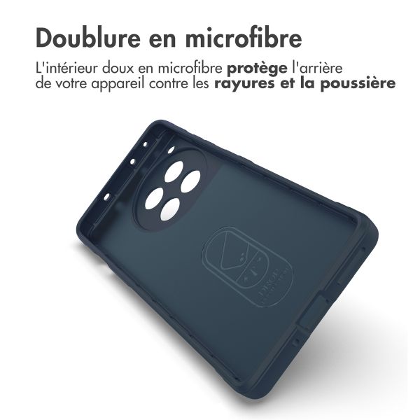 imoshion Coque arrière EasyGrip OnePlus 12R - Bleu foncé